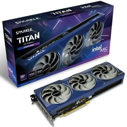 Tarjeta Gráfica Sparkle Intel Arc B580 Titan OC Edition/ 12GB GDDR6 - 1