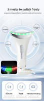 Nuevo Dispositivo De Belleza LED Photon Therapy Antiarrugas EMS Masajeador Facial Y Cuello Levantador 2024 Tendencia En Cuidado De La Piel - details 4