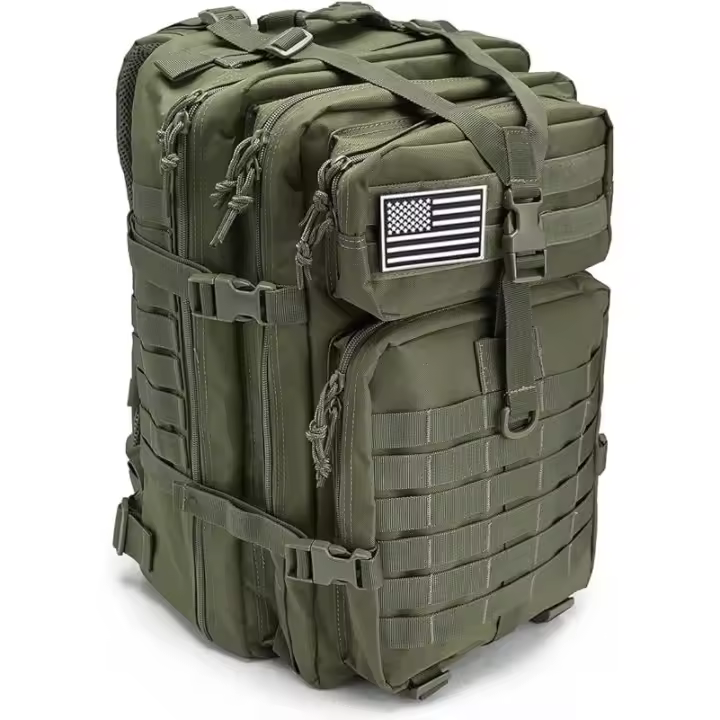 Mochilas militares tacticas 45L para hambres que acampan inando senderismo Paquete de Asalto Daypack - 1