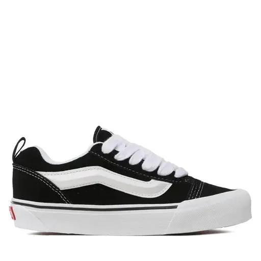 Zapatilla Unisex Vans Knu Skool Negro - Plantilla Textil - 1