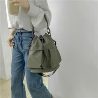Bolso De Hombro Para Mujer En Nylon Con Correa Ajustable Y Cierre De Cordón Gran Capacidad Múltiples Colores Duradero Poliéster - details 4