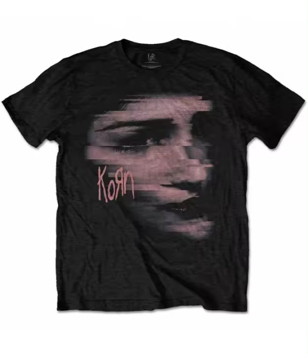 KORN Chopped face Camiseta manga corta Licencia Oficial Men T-Shirt KORNTS07MB - 1