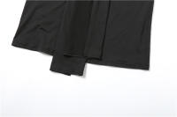 Vestido Casual De Moda Para Mujer NIBBER Verano Sin Mangas Cuello Cuadrado Cintura Ajustada Bodycon Largo Con Nudo En La Cintura Vestido De Día Cómodo - details 7