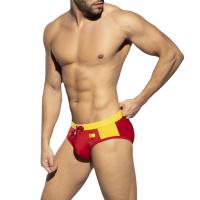 Bragas De Natación Para Hombre Briefs De Playa Deporte Acuático Estilo Sexy Con Palabras De La Bandera Y Copa Word Cup Material Poliéster Y Spandex - details 17