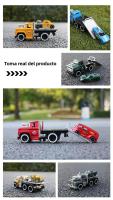 Modelo De Coche De Acción a Escala 1:60 Estático Con Sonido Y Luz Vehículo De Retroceso Para Juguete Colección De Niños Juguetes De Metal YBC - details 7
