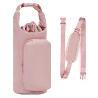 La nueva bolsa aislante para botellas de agua con juego de Vaso de Hielo se puede elevar en diagonal para Viajes al Aire Libre. - details 0