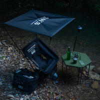 Silla De Tapa Solar Protección UV Para Exteriores Silla De Luna Plegable Impermeable Para Camping Pesca Con Canopy De Protección Solar UPF 50 - details 7