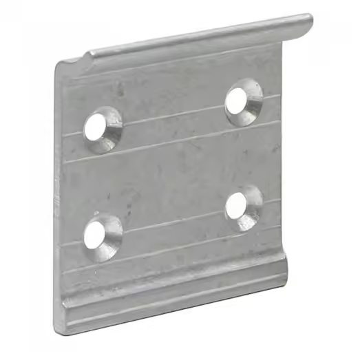 Soporte Colgador Organizador A50 L50 Plata Mate - 1