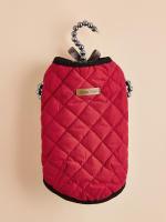 Chaqueta De Invierno Para Perro Acolchada Y Impermeable Con Cuello Alto Ropa De Invierno Para Perro Abrazadera De Nieve Traje Navideño Para Mascotas - details 3