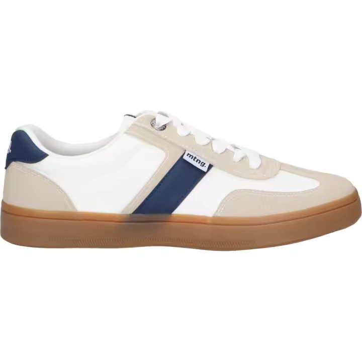 Deportivas de Hombre mtng 84756 C56924 NYLON BLANCO-PU MARINO - 1
