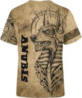 Camiseta Unisex De Estampado 3D BJU Ancient Egypt Estilo Casual Manga Corta Transpirable Para Viajes Y Uso Diario - details 2