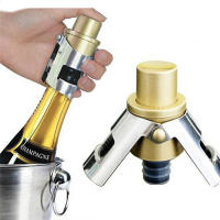 Tapa De Vino De Acero Inoxidable Para Champagne Recipiente Aislador De Bebida Tapa De Botella De Champagne Reutilizable Eco-amigable - details 0