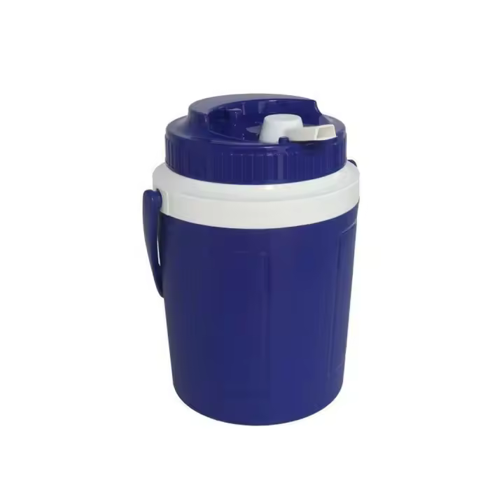 Nevera Portátil Bidón Termo Azul Para Agua Fría o Caliente o Bebidas Frescas Para Jardin Terraza Playa Camping Verano - 1