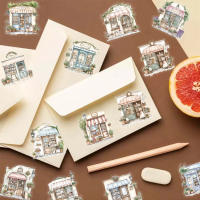 50PCS Etiquetas De Calcomanías De Graffiti De Acuarela Para Decoración De Escritorio Y Tazas De Bebida Material PET Resistente Al Agua - details 4