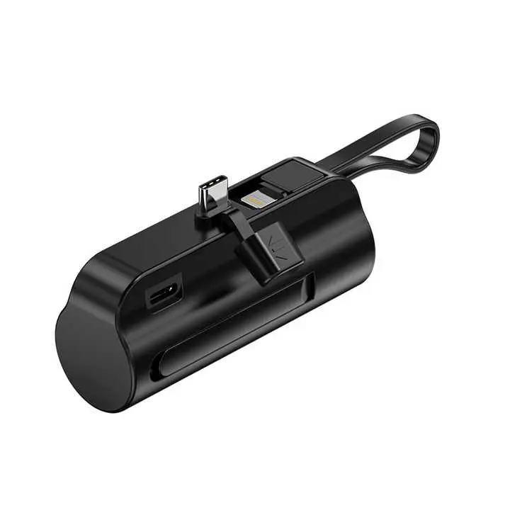 Mini cargador portátil para iPhone, banco de energía USB-C de 20000 mAh, cargador de respaldo con pantalla LCD ultracompacto, compatible con iPhone 15/15 Pro Max/14/13/12/11/XR/tipo C - 1