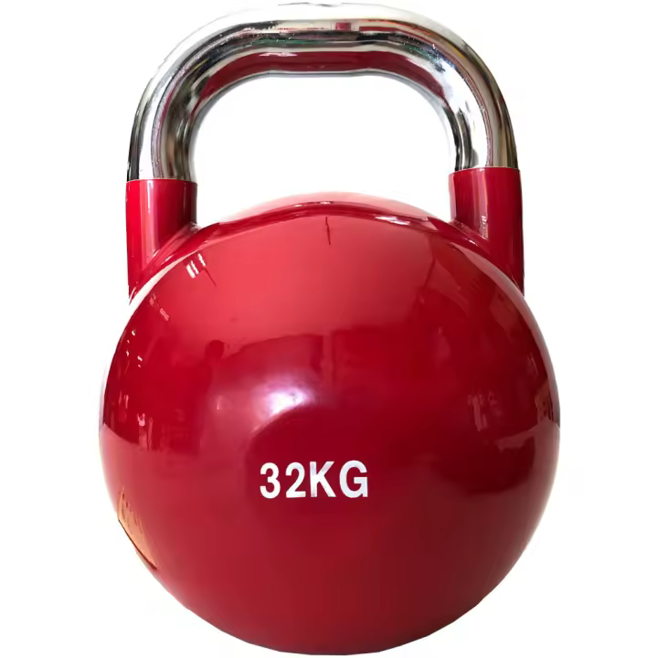Kettlebell Crossfit Pesas Rusas de Competición, hierro fundido, de 8 a 36 kg, aptas para entrenamiento, ejercicio y musculación - 1