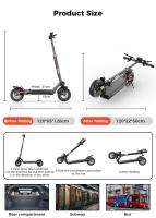iScooter IX4 Patinete Eléctrico 10'' Neumáticos de Panal 800W Motor 45km/h Velocidad Máxima 48V 15Ah Batería 40-45km Alcance Control de Aplicación - details 25