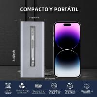 Juego De Destornilladores Eléctricos 51 En 1 Con Carga Por Tipo-C Herramientas De Reparación DIY Para Teléfonos PC Imagen Magnética De Alta Precisión - details 10