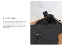 CREATE - Tocadiscos con 2 altavoces externos, Bluetooth y salida RCA - RECORD PLAYER PRO - details 1