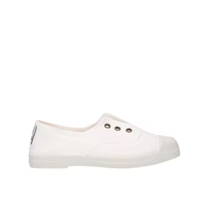 Natural World 102-505 Zapatillas de lona para mujer blancas en textil y sintético 85338 - 1