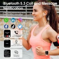 Reloj Inteligente Mujer, 1,85 "Smartwatch with Llamadas Bluetooth, Podómetro/Pulsómetro/Monitor de Sueño, Impermeable IP68 Smart Watch, 110 Modos Deportivo Pulsera Actividad para Android iOS Gold Rose - details 7