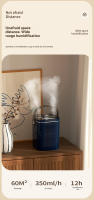 Humidificador USB De Gran Capacidad Con Luz Nocturna Y Aromaterapia Mute Para Dormitorio Y Oficina Doble Nubosidad Y Volumen - details 2