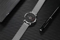 Nuevo reloj para hombre con diseño creativo de disco giratorio, movimiento de cuarzo, disponible en correa de malla italiana o malla - details 3