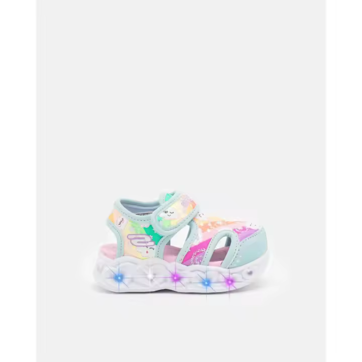 SKECHERS 302977N HEART LIGHTS Sandalias Infantil Azul - 1