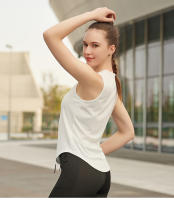 Top Deportivo Para Mujer Transpirable Y Anti-Sudor Con Estilo De Yoga Running Quick Dry Sin Mangas Para Atletismo Maratón - details 14