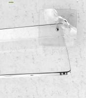 Estante De Almacenamiento Acrílico Transparente Para Pared | Estante Flotante Grueso Organizador Para Baño Cocina Y Ventanal (20-50cm) - details 6
