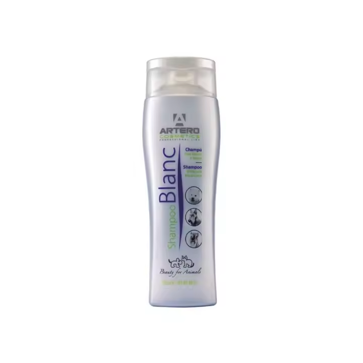 ARTERO - Blanc - Champú para Perros y Gatos de Pelo blanco, Negro o Mixto - 1