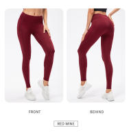 Leggings De Yoga Para Mujer Calor Invierno Elásticos Talla Completa Deporte Gimnasio Running Leggings De Poliéster Y Spandex - details 34