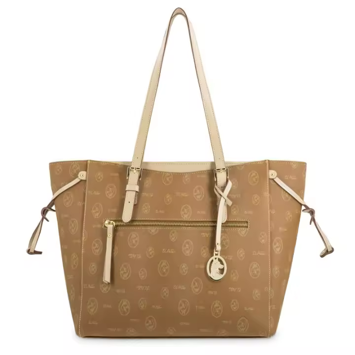 El Potro: Bolso TOTE MUJER EN LONA Y PIEL 2259-VINTAGE-CUERO El Potro - 1