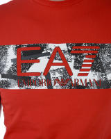 Emporio Armani EA7 Camiseta Algodón Hombre Rojo 3 ZPT83PJM5Z 1451 - details 4