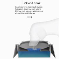 Cuenco De Agua Para Perros 1000ml Anti-salpicaduras Gran Capacidad De 1L Accesorios Para Mascotas Bebidas Para Pupusas Y Gatos - details 11