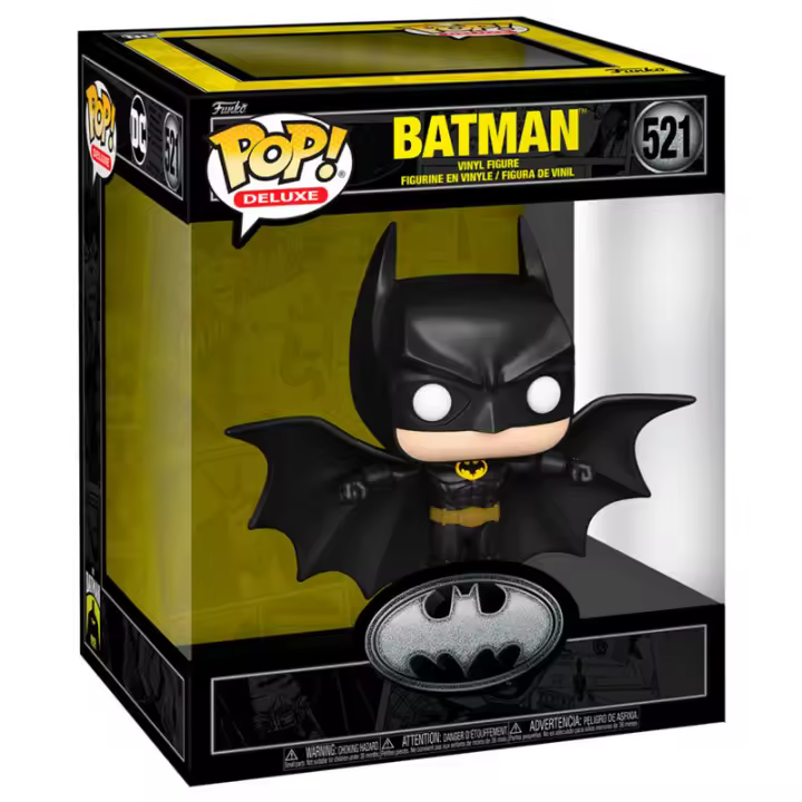 Figura Pop Deluxe Dc Comics Batman-Figura de Vinilo Coleccionable - Idea de Regalo- Mercancia Oficial - Juguetes para Niños y Adultos - Movies Fans - Muñeco para Coleccionistas y Exposición - 1