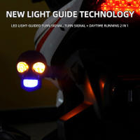 Luz Trasera Y De Señal LED Estilo Cráneo Para Motocicleta 12V Impermeable Faro De Moto Con Lente Electrónica Motorbike White Re - details 2