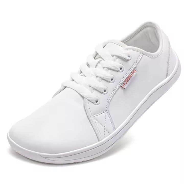 Zapatillas Casuales HOBIBEAR Para Hombres Y Mujeres Con Dedo Ancho Y Cero Bajada Zapatillas De Paseo Ligero De Cuero Sintético Minimalistas Para Adultos - 1