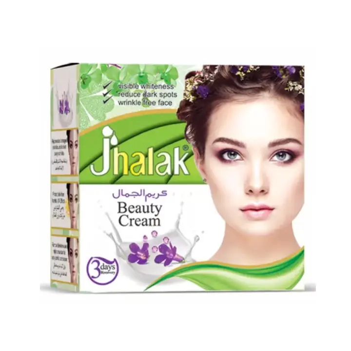 Jhalak Beauty Cream | Crema Facial Nutritiva e Hidratante con Vitaminas y Extractos Naturales – Ilumina, Suaviza y Protege la Piel – Pack de 6 | Hidratante de Uso Diario para una Piel Radiante, Suave y Saludable - 1