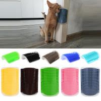 Cepillo Para Gatos Esquina Masajeador Self Groomer Comb Cepillo Para Rascar Y Peinar El Roce En La Cara De Gato Producto De Combinado Plástico - details 9