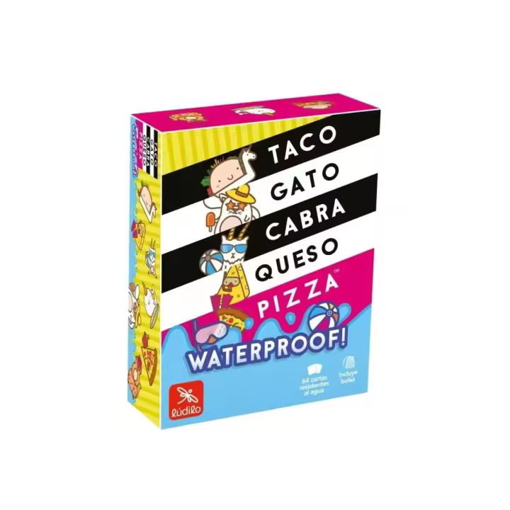 Taco Gato Cabra Queso Pizza WATERPROOF Juegos de mesa Por encargo Lúdilo - 1