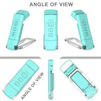 Mini lámpara de protección ocular USB, lámpara plegable con clip para libros, lámpara de libro portátil, lámpara de lectura con protección ocular simple, lámpara de tarjeta LED - details 5