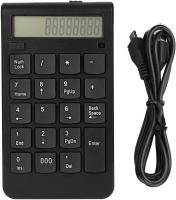 Teclado numérico con pantalla de modo dual, teclado numérico inalámbrico, computadora, con 19 teclas, 2.4G, pantalla LCD, teclado numérico USB portátil, receptor USB para computadora portátil, PC, escritorio, para entrada de datos de contabilidad financie - details 2