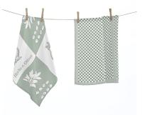 NAF NAF - Set de Paños de Cocina - 100% Algodón, Alta Absorción, Diseño Moderno, 3 Opciones de Color - details 5