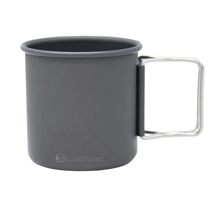 Taza De Acero Aluminio Leaftour 300ml Plegable Para Camping Y Viajes Mano Ligera Para Agua Café Y Té - 1