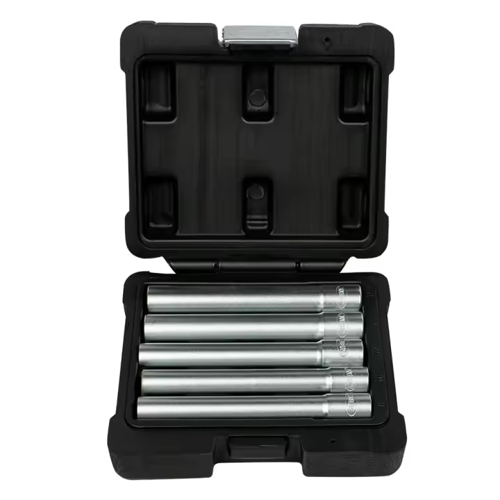 JBM 53545 SET DE 5 VASOS 3/8" HEXAGONALES EXTRALARGOS - 1