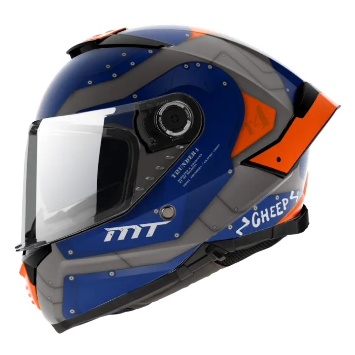 Casco de moto Ff118Sv 2 Sergio Garcia Mt Helmets - 1