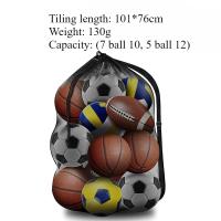 Bolsa De Malla Pesada Para Baloncesto Voleibol Fútbol Y Más Solución De Almacenamiento Conveniente Material De Lona - details 5