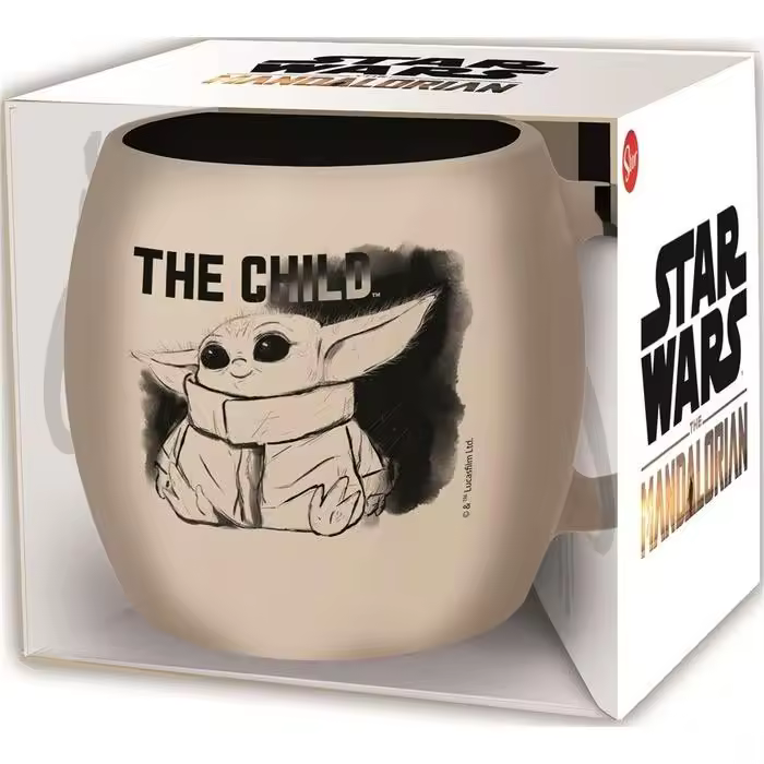 STOR TAZA CERAMICA GLOBE 380ML CAJA REGALO THE CHILD MANDALORIAN LUCAS FILM THE MANDALORIAN 10x12x10 Cms. - 1