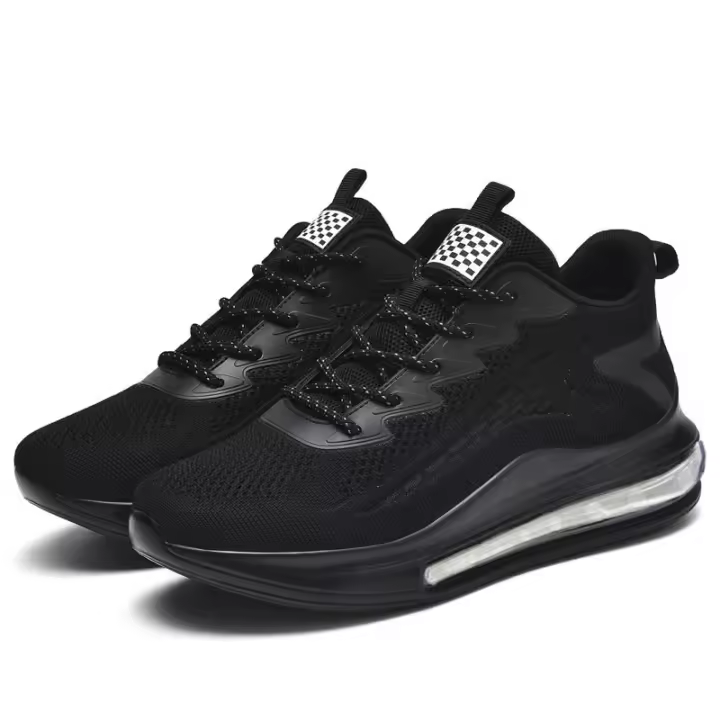 Zapatos De Correr Para Hombre Casual Ligeros Tenis Deportivos Transpirables Moda Suela De PVC Mesh Antideslizante Para Caminar - 1